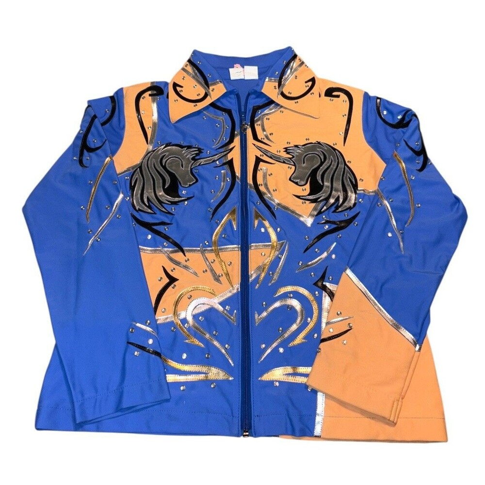 Western Pleasure Show Jacket Women's Large Equestrian Showmanship Horse Hobby